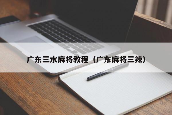 广东三水麻将教程(广东麻将三辣)