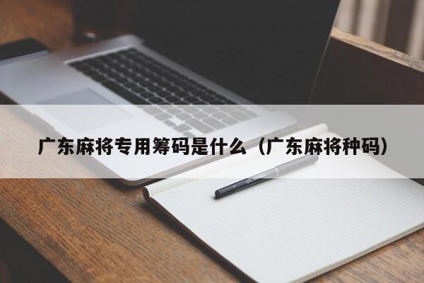 广东麻将专用筹码是什么(广东麻将种码)